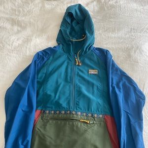 L.L. Bean mens anorak jacket (pocket jacket)